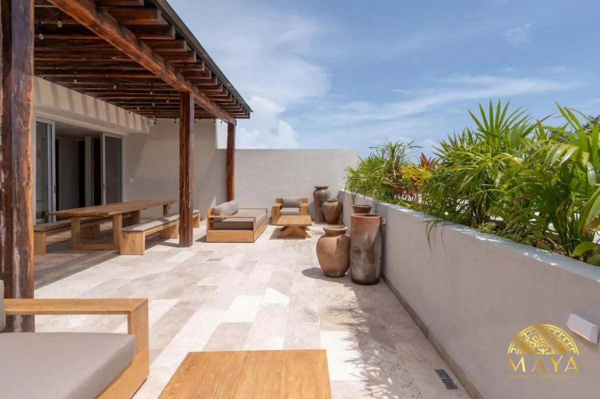 Apartamento Nhoa 203B Lux 1Br Condo Pool View In Aldea Zama Tulum México