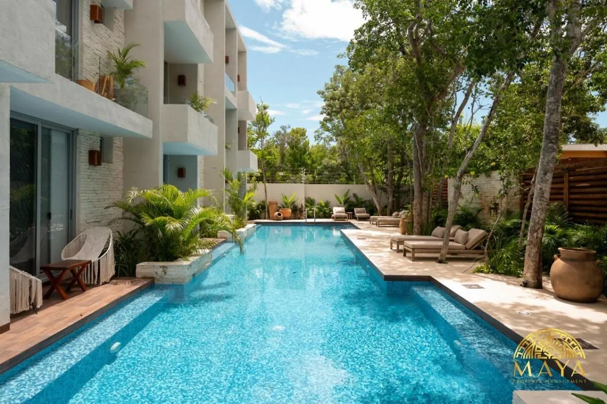 Nhoa 203B Lux 1Br Condo Pool View In Aldea Zama Tulum 0*,  México